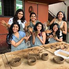 Pot making game activity rent in Jorhat